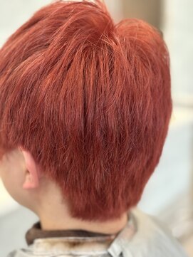 シャルムヘアー(charme hair) ブリーチあり!ハイトーンオレンジ