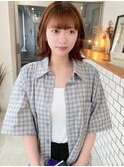 軽やか外ハネボブで印象チェンジ 20代30代