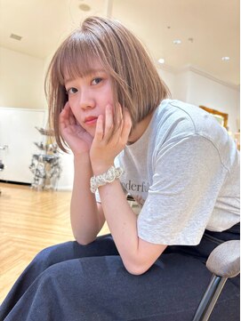 コワファースト  させぼ五番街店(COIFF1RST) sheer beige