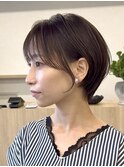 ママさんショートショートボブボブ髪質改善レイヤーショート