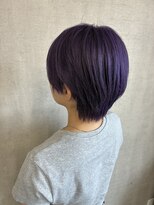 トリコ(ToricO)&nbsp;ダブルカラー　ブリーチカラー　パープル　ラベンダーグレー