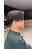 刈り上げセンターパート