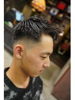 フォーコーナーズカットショップスリーセント 栄(FourCornersCutShop 3/cent)&nbsp;フェードショート