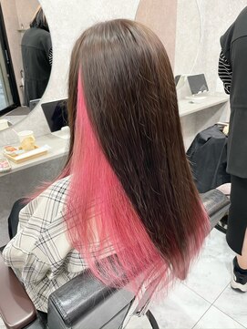 カミイロ(kamiiro) インナーカラーピンク