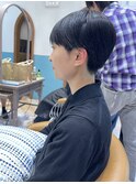 ショート/グランマッシュ/小顔/前髪/顔まわり/立川