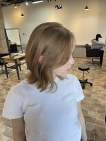 スターリバー(STAR RIVER)&nbsp;ミルクティーベージュ×くびれボブ