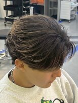 ダズルヘアラッシュ(DAZZLE hair RUSH)&nbsp;名古屋毛流れセンターパートニュアンスパーマフェザーパーマ30代