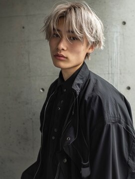 ネハス(nehus.) メンズカット/メンズブリーチ/メンズシャドールーツダブルカラー