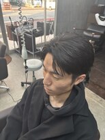 クレオ 福大通り店(CREO)&nbsp;黒髪×センターパート