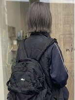 ニコリヘアワークス(nicori hair works)&nbsp;ボブ×シアーベージュ2