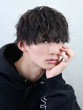 ザサードヘアー 船橋(THE 3rd HAIR) ツイストスパイラルパーマ ラウンドマッシュ