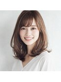 ふんわり軽やかなミディ