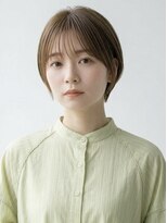 キビト(kibito)&nbsp;オリーブベージュ小顔ショートマッシュ東新宿御苑20代30代40代