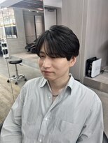 ロンドシエル 横浜(Lond ciel) men's/顔周り/ニュアンスパーマ/黒染め/韓国/ダウンパーマ