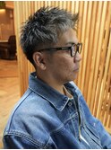 30代40代大人メンズ×アップバングショート【札幌駅/大通駅】