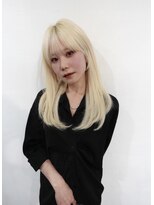 ジーナ オモテサンドウ(XENA)&nbsp;シールエクステ×エクステロング×レイヤーカット
