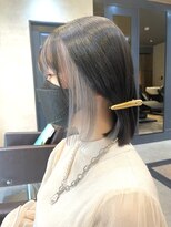 ネリ(NERi)&nbsp;透明感アクセント☆イヤリングカラー×ホワイトシルバー