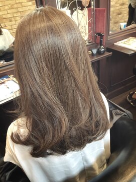 モナン 海老名(Monan) アッシュグレージュ/小顔ヘア/くせ毛カバー/イルミナカラー/前髪