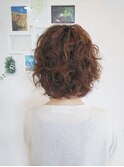 やわらかパーマスタイル