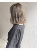 【Marl】オリーブグレージュカラーのふんわりミディ♪