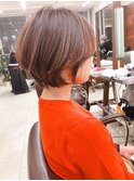重心低めくせ毛対策ショートkchiara福岡川野直人