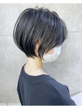 マグ ギンザ(mag ginza) 【mag】絶壁解消！大人丸みショートボブ【中村】