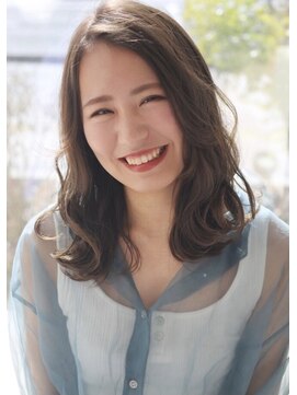 アルモ ヘア フア 東静岡(ALMO hair HUA) 【ALMO】愛されミディアム巻き髪ヘア