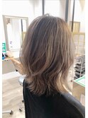 外ハネウルフレイヤー◇大人可愛い透明感スタイル