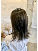 大人極細コントラストハイライト