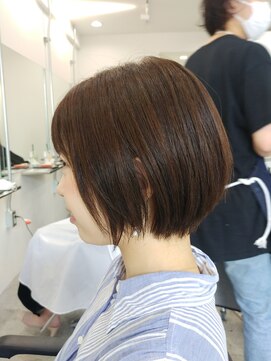 エルエスヘアー(LS HAIR) 【LS HAIR菊地】地毛風縮毛矯正と乾かすだけの丸みショート