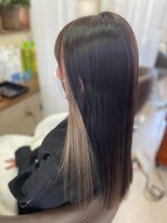 コアフィールフィス(COIFFURE fils) お得クーポンあり!【見附 今町】インナーカラーM3Dストレート