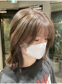 くすませグレージュ