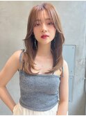 ACE横浜　エアリーレイヤーミディ×クリアベージュ