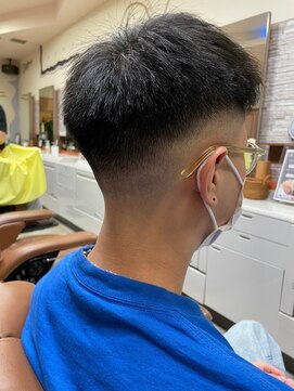 アポロカットステージ 相模大野店 アップバング/ツーブロックマッシュ<理容室>[メンズ/相模大野]