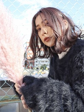 シアー(sheer) 《sheer》#ラベンダーベージュ#ナチュラルヘア