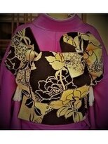 アクアマリン8810 ハチハチイチゼロ(AQUA MARINE 8810) 振袖帯☆ふくら雀【北習志野/北習志野駅/着付け/北習志野店】