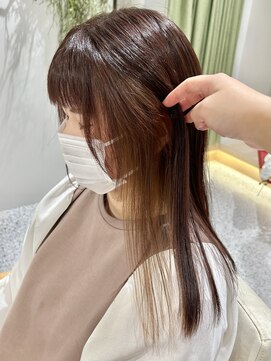 ゼストララ(ZEST Lara) 髪質改善×ブリーチなしインナーカラー【吉祥寺】misaki