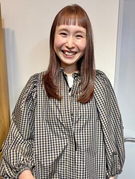 イオエ(ioe) 似合わせカット/メルティカラー/ウェーブミディアム/着物