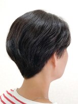 黄ぐまくん美容室 ショートレイヤー