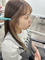 リアン バイ キートス(Lien by kiitos)&nbsp;ロングスタイル/フェイスフレーミング/インナーカラー