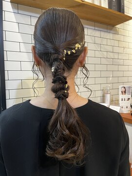 オーブ ヘアー リリー 博多2号店(AUBE HAIR lily) 結婚式ヘアセット