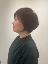 ウインナーヴィジョン 栄 久屋大通店(WINNER VISION) 【大人のファッション」カラー】白髪ぼかしと丸みショートボブ