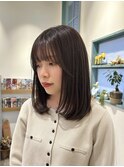 《maya》やわらかブラウン＊イルミナカラー＊ワンカールレイヤー