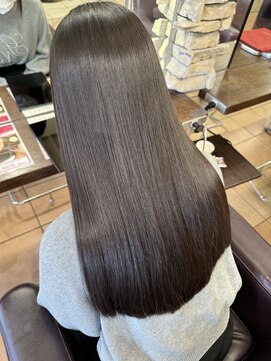 リー 甲子園(Lee) 艶髪アッシュブラウン