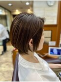 グラデーションボブ/ハンサムショート