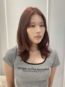 ネオリーブギンザ 銀座店(Neolive GINZA) オレンジブラウン×レイヤー