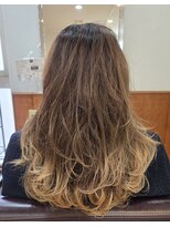 松本平太郎美容室 立川店 【立川 ロングレイヤー毛先ブリーチ 20代30代40代50代60代◎】