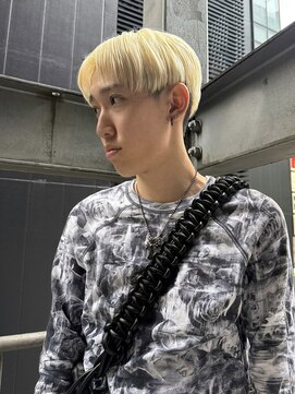 ミンクス 銀座店(MINX) MINX宇都愛梨　抜きっぱなしブロンドマッシュ