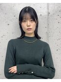 美髪シアーカラーピンクブラウンショートカット切りっぱなしボブ