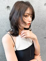 エインアンリー 表参道(AIN.ANLY.) 3イメチェン外ハネボブパーマ美髪ワイドバングインナーカラー